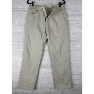 Vtg Levis 505 Jeans Mens 34x29 Beige Tan Regular Fit Denim Pants Y2k 2004